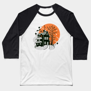 Halloween house Baseball T-Shirt